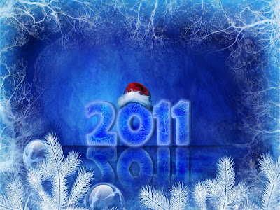 Christmas 2011 New Year Wallpaper