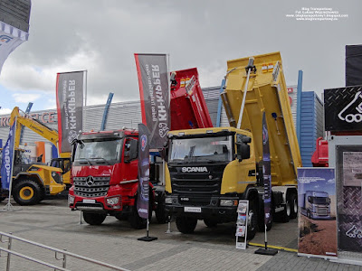 Mercedes-Benz Arocs i Scania G450, KH-KIPPER, AUTOSTRADA-POLSKA 2017