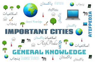 Important Cities of the World General Knowledge MCQs - 4