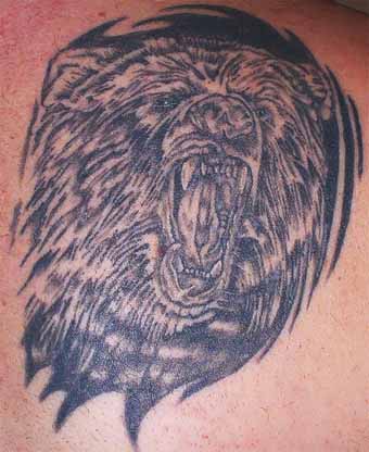 Tribal Polar bear Tattoo by *KarianaSan on deviantART