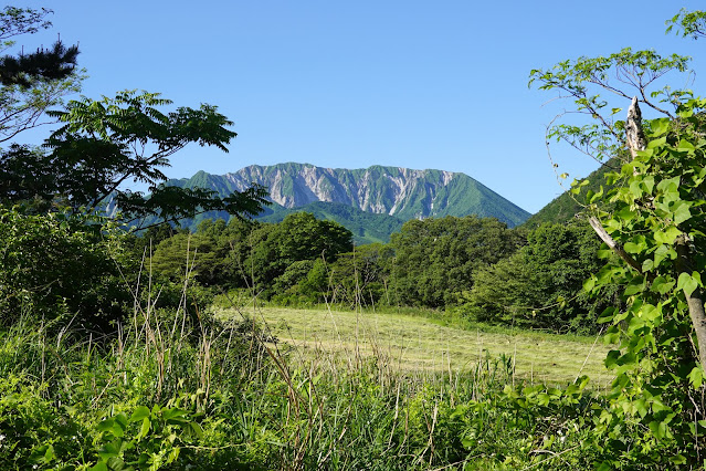 鳥取県道305号大山佐摩線　香取付近からの眺望