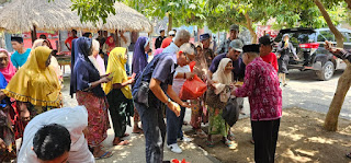 Berkat Aspirasi dan Wasilah  Rachmat Hidayat , 8 Kelompok Usaha Masyarakat di Lombok Barat mendapat bantuan hibah  kewirausahaan Kemensos RI senilai 800 juta
