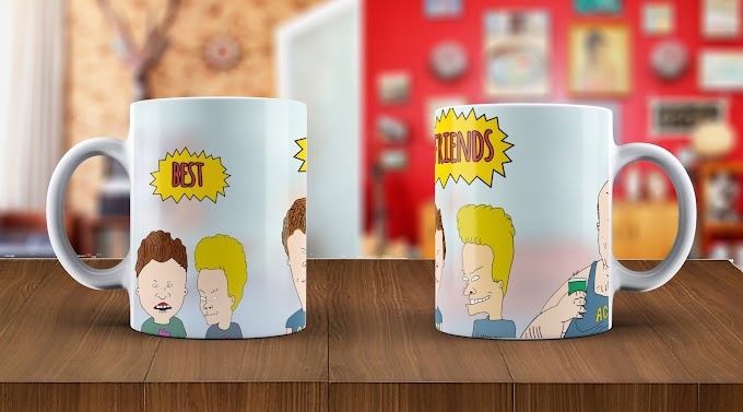 PACK BEAVIS Y BUTTHEAD PARA TAZAS Y PLAYERAS