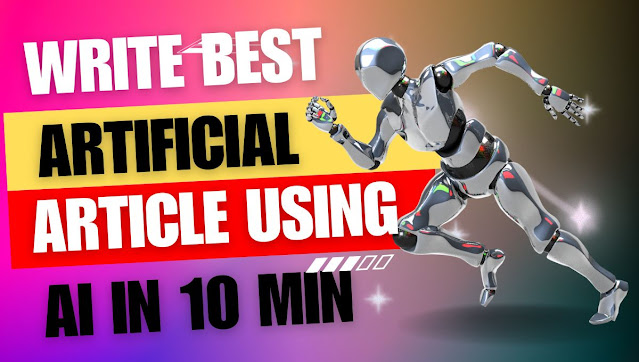 How to Write a Unique Blog Article using AI in 10 minutes : The News