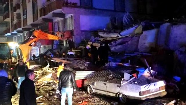 Turkey: Turkey's southeast is struck by a 7.8-magnitude earthquake, causes many casualties