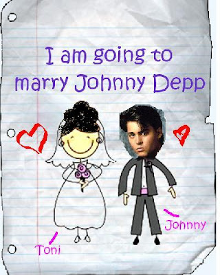 Mr. & Mrs. Johnny Depp.