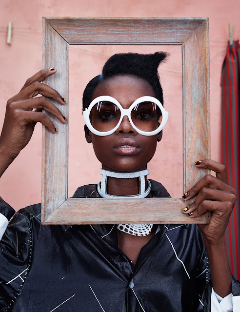 LOOKBOOK: AJAK DENG & MARIA BORGES SUR AFRICA RISING