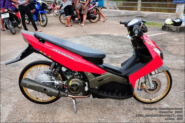 Modifikasi Motor Yamaha Nouvo  2003 Nouvo  lele 