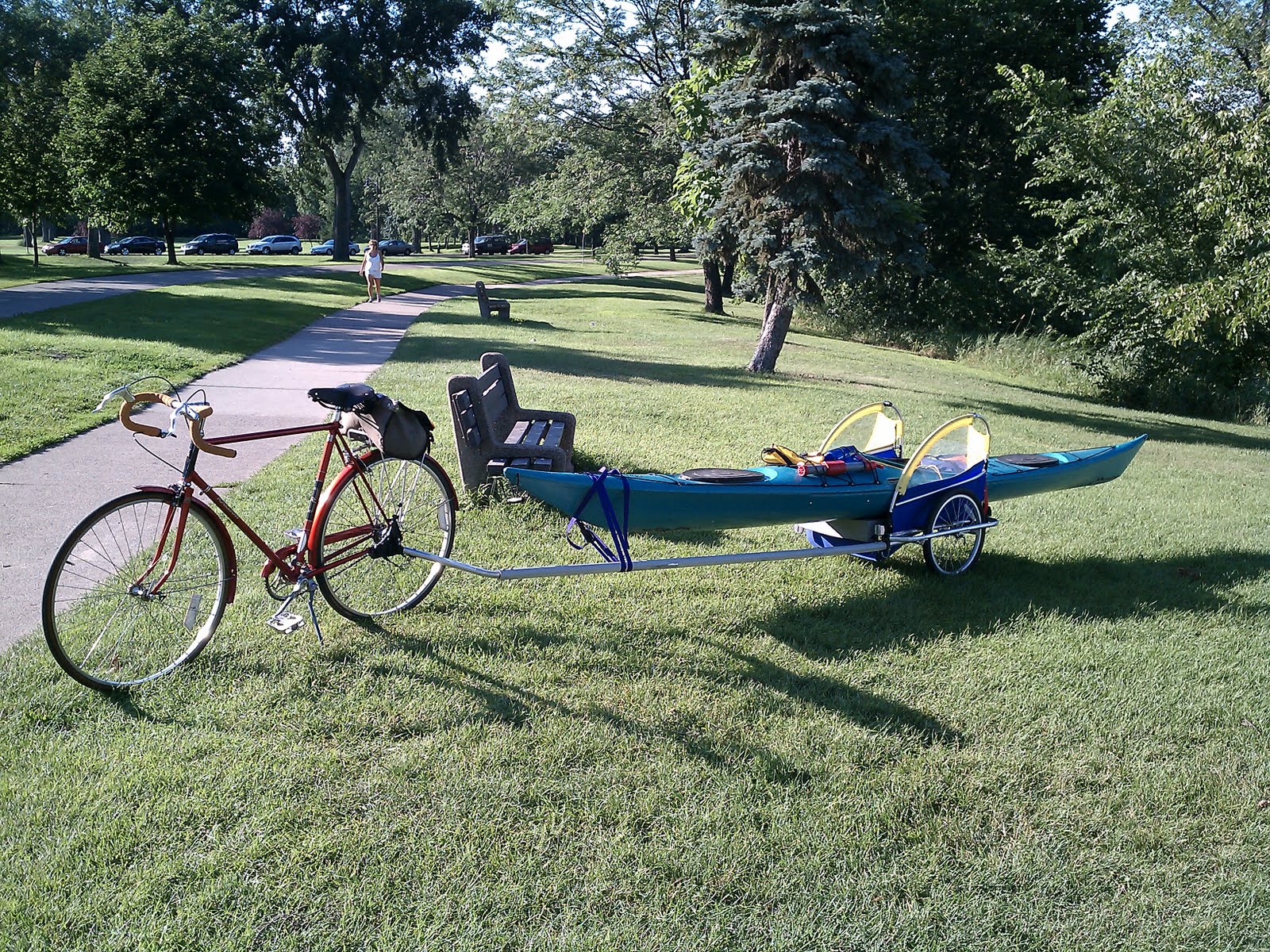  Occasional Keyboard Shortcut Trading Post: Kayak Trailer for a Bicycle