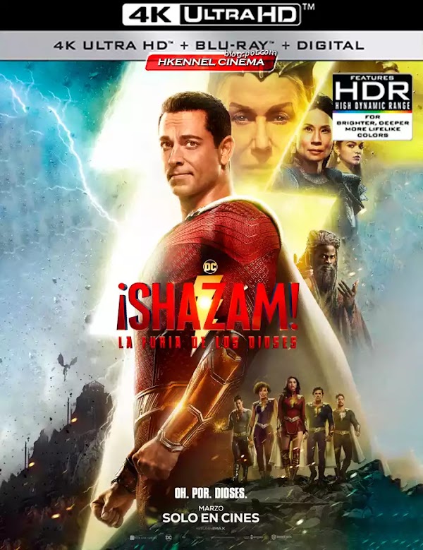 Shazam 2: La Furia De Los Dioses (2023) - Español Latino | 4K UHD, 1080p y 720p [1 LINK]