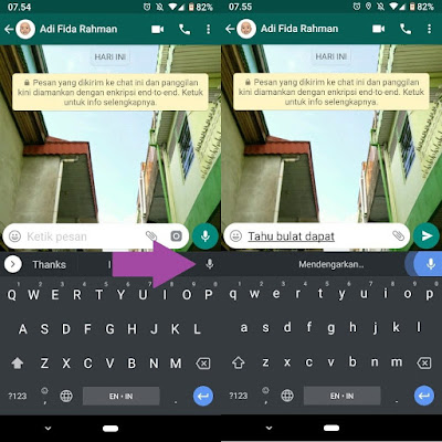 Cara Menulis Pesan Whatsapp Tanpa Mengetik