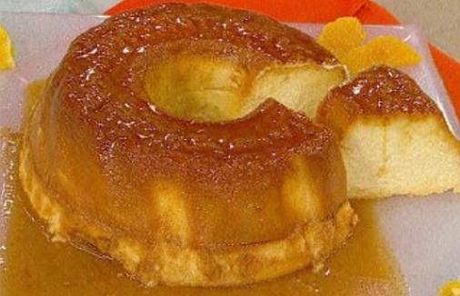 Flan en microondas