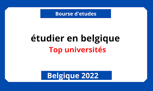 étudier en belgique pour les étudiants internationaux: Top universités