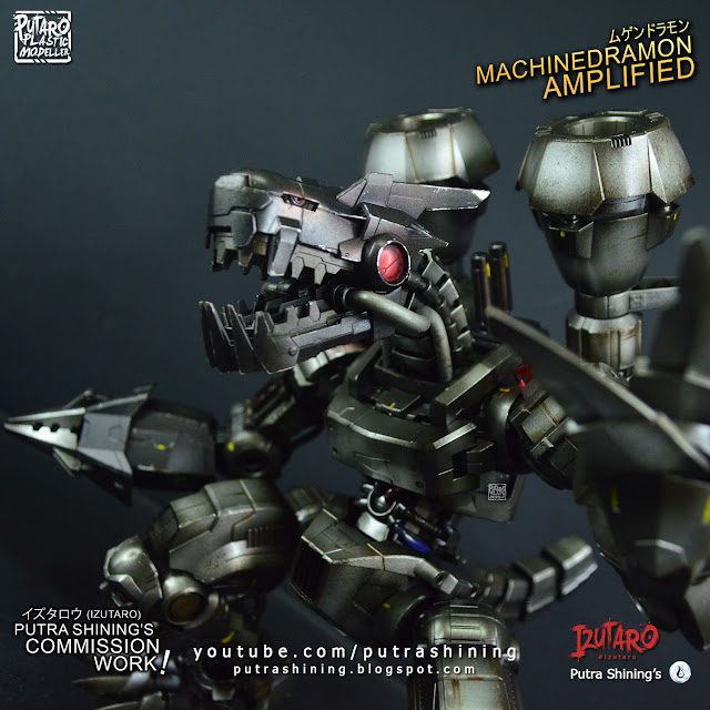 Digimon: Machinedramon Amplified | Custom Paint | ムゲンドラモン by Putra Shining