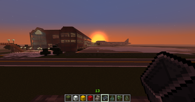 Airport on minecraft - Minecraft Metropolis