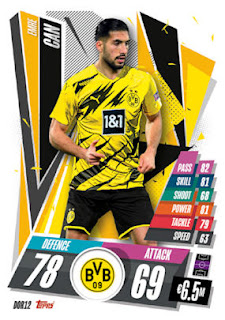 Topps Match Attax 2020-2021 Borussia Dortmund Set