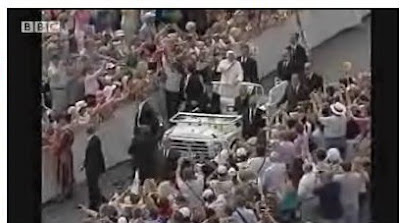  German Man Jumped to Pope Benedict XVI's Popemobile video screenshot