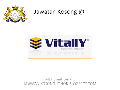 Jawatan Kosong Di Vitally Industries Sdn Bhd, Admin Officer