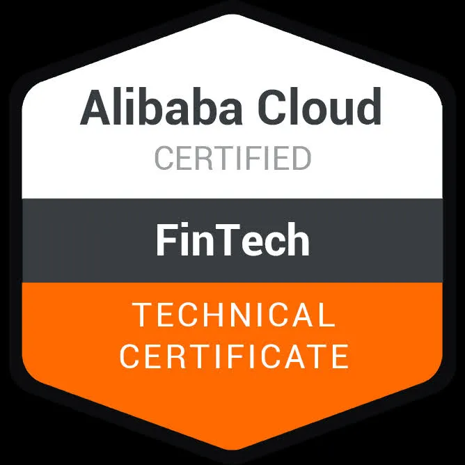 iZND | Alibaba Cloud Fintech Technical Certificate Logo