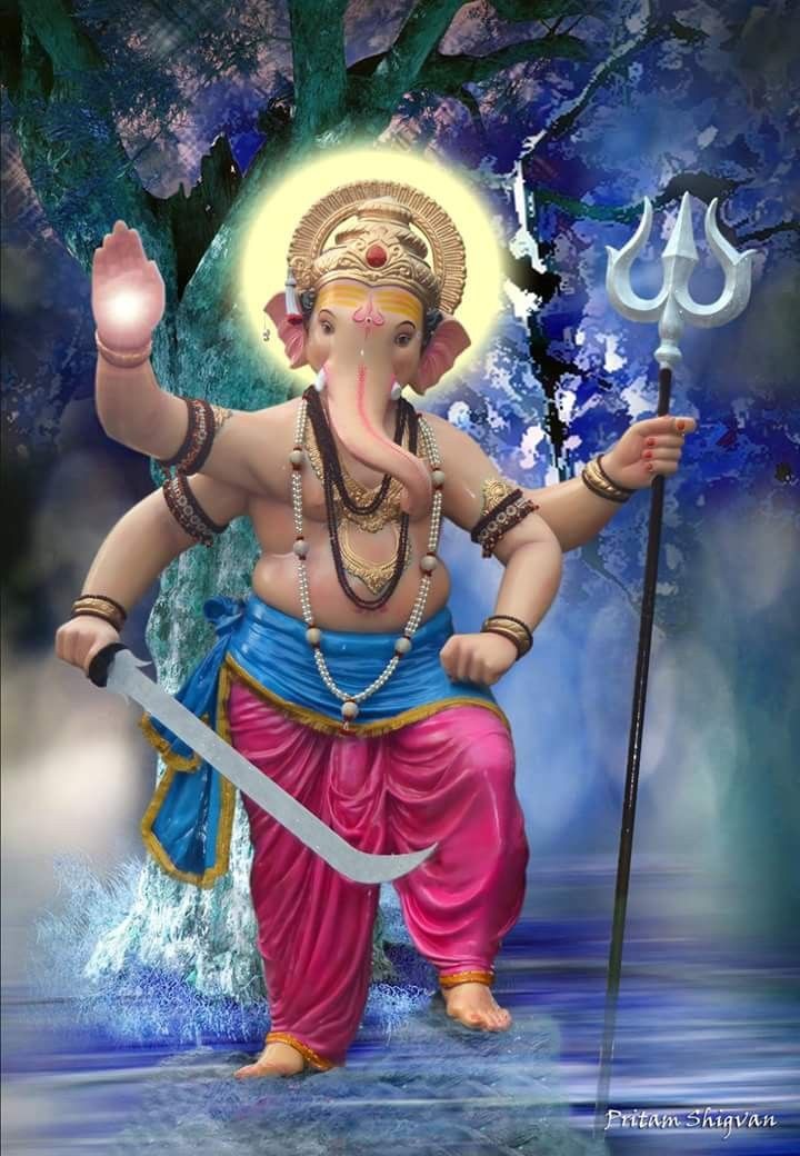 Dashing Lord Ganesha HD Wallpapers (Ganpati Bappa) | GasaFreak