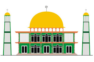 Gambar Kartun Masjid Cantik dan Lucu 201718