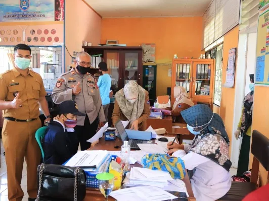 Diserbu! Gebyar Vaksinasi Sapu Jagad Di Subarang Batuang Didominasi Anak Muda