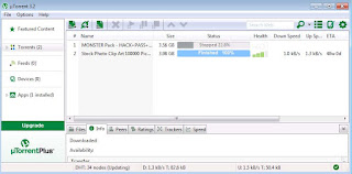 Downloading Any file from internet free with torrent downloaders  