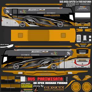 Livery Harta Sanjaya Jb3+ Scania Faridh Madyawan