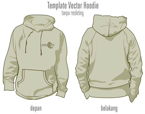 Download BAGIAN TERTENTU: Download Template Vector Hoodie Tanpa ...