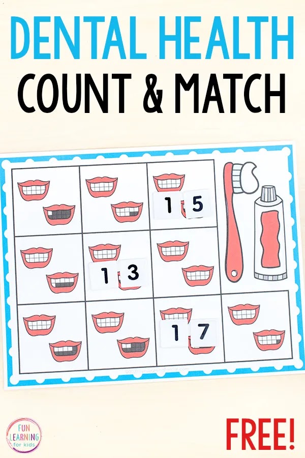 Counting and matching for dental fitness
