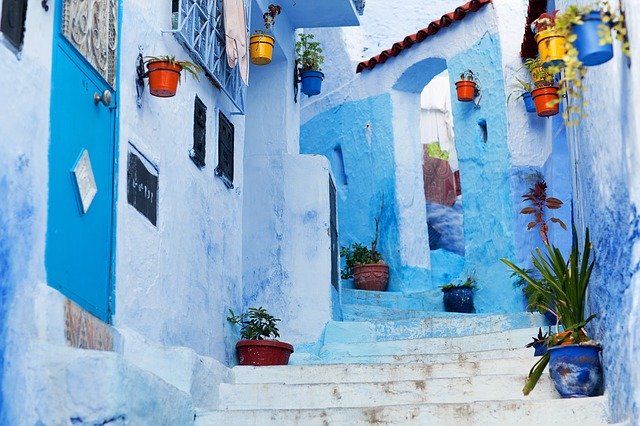 Chefchaouen blue city morocco