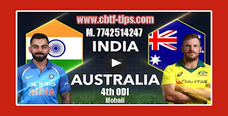 Australia Tour of India Match Prediction Tips by Experts AUS vs IND 4th ODI 2019