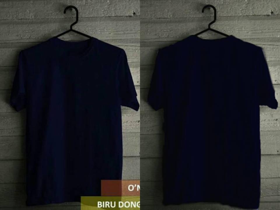 Rouf Kaos  polos  warna warni tinggal desain  sendiri