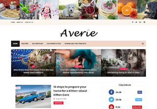  is a Minimal and Fashion Blogging Theme with elegant and modern blog look which is suitab Averie Minimal