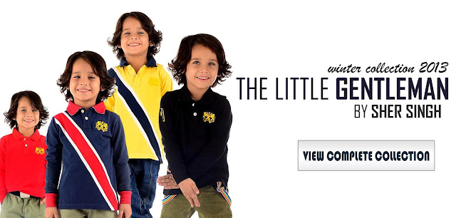 The Little Gentleman Winter Collection 2013 By Sher Singh