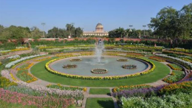 Mughal Garden in India