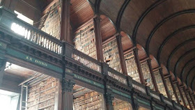 Old Library at Trinity College Dublin Ireland