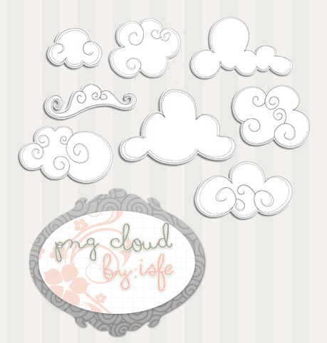  Free Clouds Design Elements Download