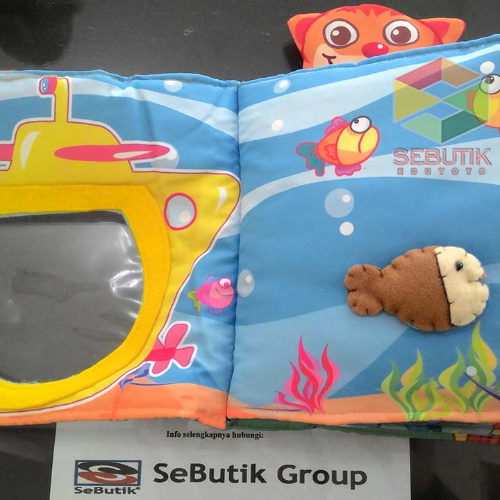 Buku Bantal Kiti Kucing  dan Kawan kawannya SEBUTIK EDUTOYS