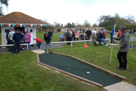 Photo of Minigolf being played at Splash Point Mini Golf course in Worthing