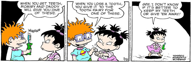 Classic Rugrats Comic Strip for March 27, 2024 | Nickelodeon