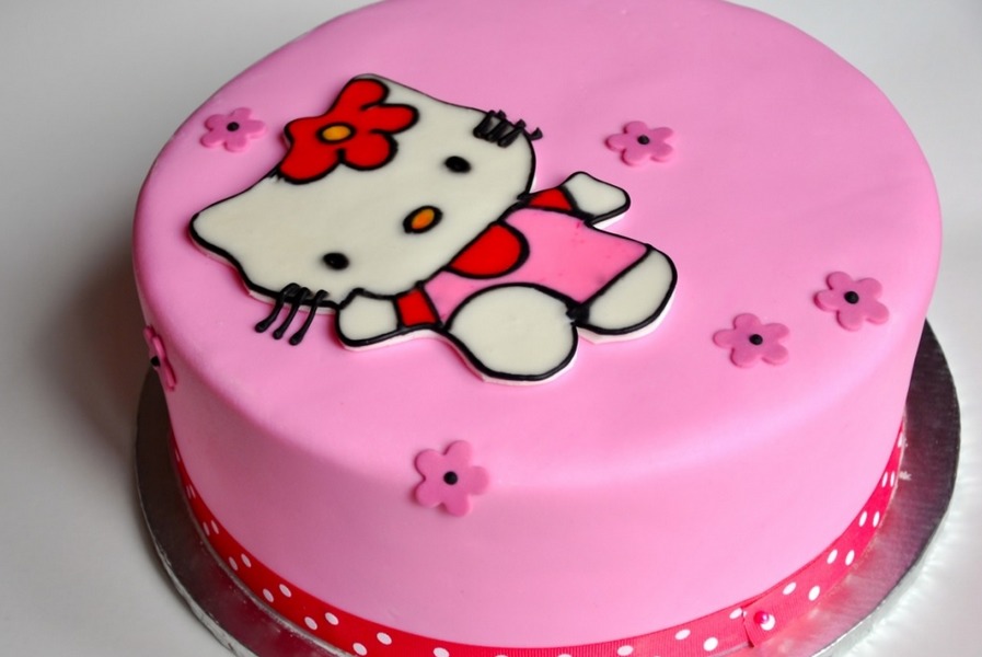 Cara Membuat Kue Ultah Hello Kitty Terbesar dan Terbaru ...