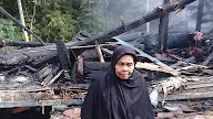 FPI Beri Bantuan Untuk Mak Eras Korban Kebakaran di Kadudampit, Kabupaten Sukabumi