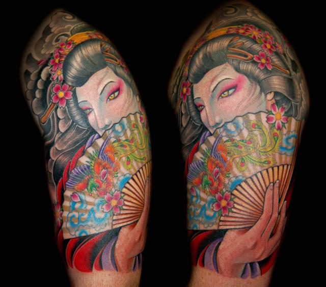 Labels: Japanese geisha arm Tattoos, Japanese geisha Tattoo, Japanese geisha