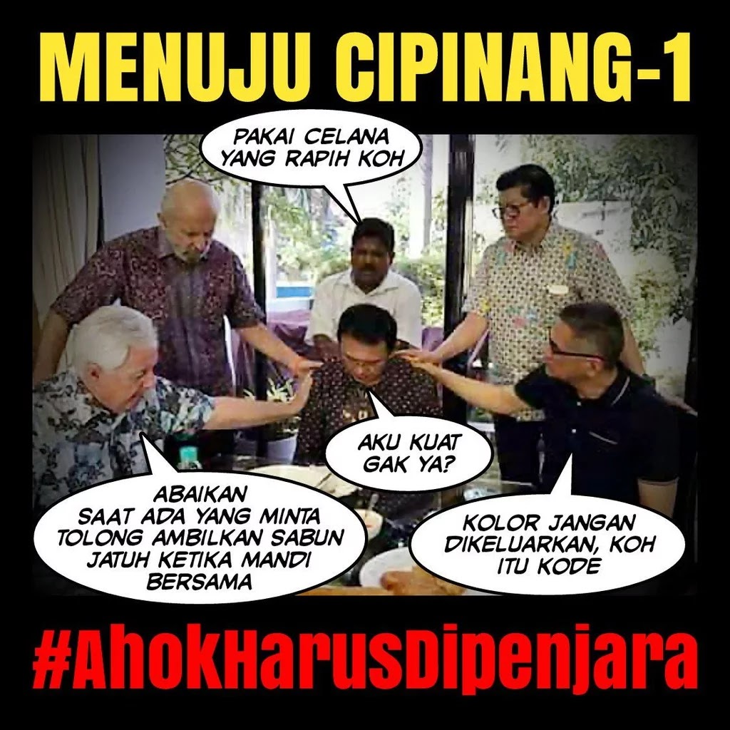 Kumpulan Gambar Meme Ahok Masuk Penjara 2 Tahun Lucu Ngakak