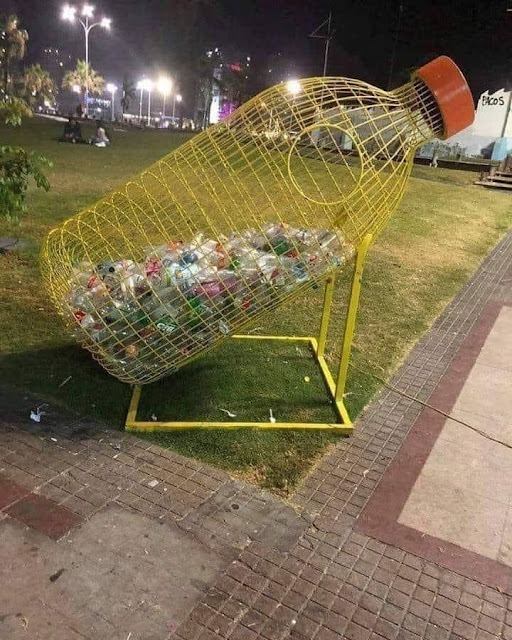 Na sua cidade, tem coletor de reciclagem?