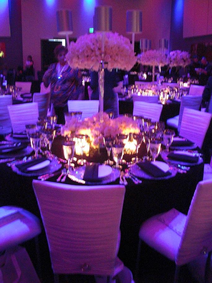 wedding white and purple