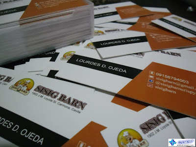 Calling Cards for Sisig Barn