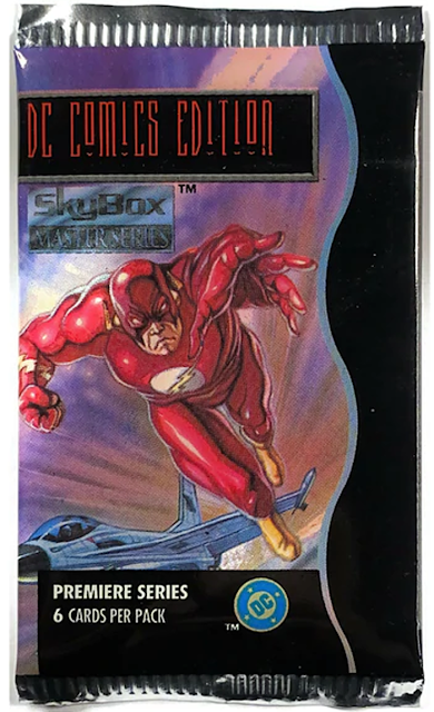 1994 SkyBox Master Series : DC Comics Edition Pack Wrapper