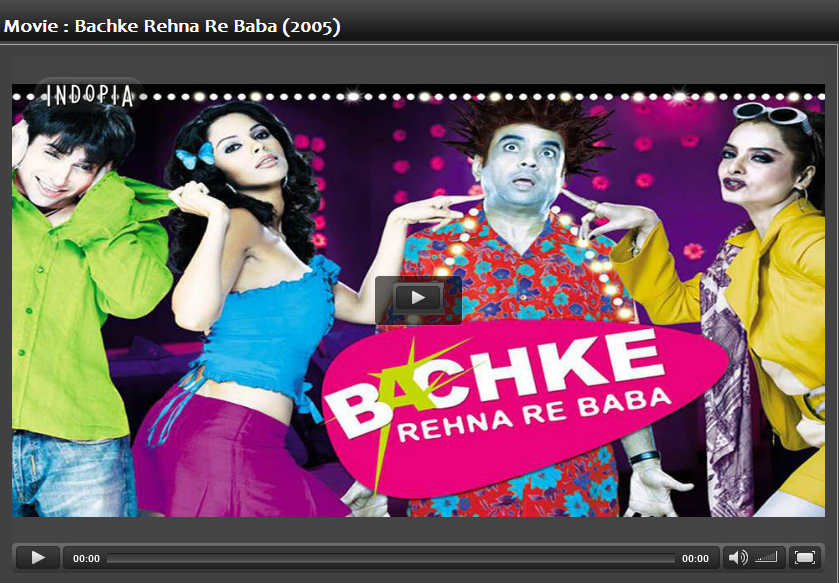 http://www.indopia.com/showtime/watch/movie/2005010007_00/bachke-rehna-re-baba/